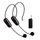 Altoparlante per amplificatore per cuffie audio per microfono wireless per esterni uno per due (nero) Altoparlante per amplificatore per cuffie audio per microfono wireless per esterni uno per due (nero)