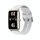 Per Huawei Fit Mini cinturino in silicone con fibbia colorata (bianco)