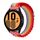 Cinturino per orologio universale in nylon da 20 mm (arcobaleno)