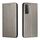 Per Samsung Galaxy S23 5G Custodia in pelle magnetica con struttura in fibra di carbonio (grigio) Per Samsung Galaxy S23 5G Custodia in pelle magnetica con struttura in fibra di carbonio (grigio)