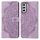 Per Samsung Galaxy S23 5G Custodia per cellulare in pelle con motivo mandala in rilievo (viola) Per Samsung Galaxy S23 5G Custodia per cellulare in pelle con motivo mandala in rilievo (viola)