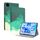 Per Huawei MatePad Pro 11 2022 Custodia per tablet in pelle con motivo ad acquerello (verde ciano) Per Huawei MatePad Pro 11 2022 Custodia per tablet in pelle con motivo ad acquerello (verde ciano)