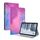 Per Nokia T21 custodia per tablet in pelle con motivo ad acquerello (viola rosso) Per Nokia T21 custodia per tablet in pelle con motivo ad acquerello (viola rosso)