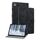 Per Nokia T21 Custodia per tablet in pelle con motivo a tigre (nero)