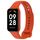 Per cinturino integrato in silicone tinta unita Redmi Band 2 (arancione)