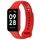 Per cinturino integrato in silicone tinta unita Redmi Band 2 (rosso)
