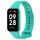 Per cinturino integrato in silicone tinta unita Redmi Band 2 (ciano)