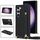 Per Samsung Galaxy S23 5G Custodia per telefono quadrata con supporto per cinturino a tracolla (nero) Per Samsung Galaxy S23 5G Custodia per telefono quadrata con supporto per cinturino a tracolla (nero)