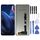 Schermo LCD IPS per ZTE Blade A72 5G 7540N con assemblaggio completo di digitalizzatore (nero)
