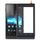 Pannello touch originale con cornice per Sony Xperia Sola MT27i