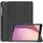 Per Lenovo Tab M8 4a generazione / TB-300FU Custer custodia per tablet in pelle con supporto a 3 pieghe in puro colore (nero) Per Lenovo Tab M8 4a generazione / TB-300FU Custer custodia per tablet in pelle con supporto a 3 pieghe in puro colore (nero)