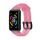 Per Honor Band 7 cinturino in TPU trasparente (rosa)