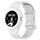 Per cinturino integrato in silicone con trama in pelle per orologio Google Pixel (bianco) Per cinturino integrato in silicone con trama in pelle per orologio Google Pixel (bianco)