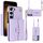 Custodia in pelle per Samsung Galaxy S23+ 5G RFID con slot per schede RFID con cordino lungo (viola) Custodia in pelle per Samsung Galaxy S23+ 5G RFID con slot per schede RFID con cordino lungo (viola)