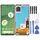 Schermo LCD AMOLED per Google Pixel 7 GVU6C GQML3 Digitizer Assemblaggio completo con cornice (nero)