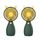 Mini ricarica USB MLS6035 da 2 pezzi con piccola ventola per cordino, consegna casuale di stile (verde) Mini ricarica USB MLS6035 da 2 pezzi con piccola ventola per cordino, consegna casuale di stile (verde)