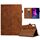 Per Lenovo Tab P11 / J606F Custodia Smart Tablet in pelle goffrata rombo (marrone) Per Lenovo Tab P11 / J606F Custodia Smart Tablet in pelle goffrata rombo (marrone)