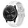 Per cinturino in silicone Garmin Vivomove Sport 20mm Loop (bianco)