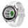 Per Garmin Approach S40 Cinturino in silicone da 20 mm con cinturino (bianco) Per Garmin Approach S40 Cinturino in silicone da 20 mm con cinturino (bianco)