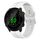 Per Garmin Forerunner 158 cinturino in silicone da 20 mm (bianco)