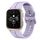 Per Garmin Forerunner Sq2 Music 20mm cinturino in silicone con cinturino (viola) Per Garmin Forerunner Sq2 Music 20mm cinturino in silicone con cinturino (viola)