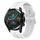 Per Huawei Watch GT2 42mm 20mm cinturino in silicone con cinturino (bianco) Per Huawei Watch GT2 42mm 20mm cinturino in silicone con cinturino (bianco)