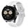 Per Huawei Watch Buds 22mm Loop cinturino in silicone (bianco)