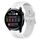 Per Huawei Watch 3 cinturino in silicone da 22 mm con cinturino (bianco)