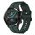 Per Huawei GT2 46mm 22mm Loop cinturino in silicone (verde scuro)