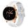 Cinturino per orologio in silicone con cinturino da 22 mm per orologio Honor Watch GS 3 (bianco) Cinturino per orologio in silicone con cinturino da 22 mm per orologio Honor Watch GS 3 (bianco)