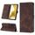 Per Samsung Galaxy S22 + 5G Custodia per telefono in pelle goffrata effetto pelle (marrone) Per Samsung Galaxy S22 + 5G Custodia per telefono in pelle goffrata effetto pelle (marrone)