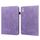 Per Lenovo Tab M8 4a generazione Custodia per tablet in pelle con motivo floreale goffrato in pizzo (viola) Per Lenovo Tab M8 4a generazione Custodia per tablet in pelle con motivo floreale goffrato in pizzo (viola)