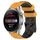 Per Huawei Watch 3 Pro Nuovo cinturino in silicone bicolore da 22 mm con motivo a calcio (giallo + nero) Per Huawei Watch 3 Pro Nuovo cinturino in silicone bicolore da 22 mm con motivo a calcio (giallo + nero)