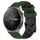 Per Huawei GT2 Pro 22mm Cinturino in silicone bicolore con motivo a calcio (verde militare + nero) Per Huawei GT2 Pro 22mm Cinturino in silicone bicolore con motivo a calcio (verde militare + nero)