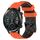 Per Honor Magic Watch 2 46mm 22mm Modello di calcio Cinturino in silicone bicolore (arancione + nero) Per Honor Magic Watch 2 46mm 22mm Modello di calcio Cinturino in silicone bicolore (arancione + nero)
