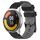 Per Xiaomi MI Watch Color 2 22mm Football Pattern Cinturino in silicone bicolore (nero + grigio) Per Xiaomi MI Watch Color 2 22mm Football Pattern Cinturino in silicone bicolore (nero + grigio)