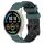Per Xiaomi MI Watch Sport 22mm Modello di calcio Cinturino in silicone bicolore (verde oliva + nero) Per Xiaomi MI Watch Sport 22mm Modello di calcio Cinturino in silicone bicolore (verde oliva + nero)