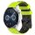 Per Huawei Watch GT3 42mm 20mm Cinturino in silicone bicolore con motivo a calcio (verde lime + nero) Per Huawei Watch GT3 42mm 20mm Cinturino in silicone bicolore con motivo a calcio (verde lime + nero)
