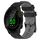 Per Garmin Forerunner 158 20mm Cinturino per orologio in silicone bicolore con motivo a calcio (nero + grigio) Per Garmin Forerunner 158 20mm Cinturino per orologio in silicone bicolore con motivo a calcio (nero + grigio)
