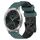 Per Garminmove Luxe 20mm Cinturino per orologio in silicone bicolore con motivo a calcio (verde oliva + nero) Per Garminmove Luxe 20mm Cinturino per orologio in silicone bicolore con motivo a calcio (verde oliva + nero)