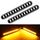 1 paio di luci per targa a 12 LED per motociclette