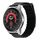 Per Garmin Forerunner 255S / Venu 2S Cinturino per orologio universale in pelle con anello magnetico da 18 mm (nero) Per Garmin Forerunner 255S / Venu 2S Cinturino per orologio universale in pelle con anello magnetico da 18 mm (nero)