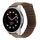 Per Coros Apex 46mm/Apex Pro / Ticwatch Pro 3 22mm cinturino in pelle con anello magnetico (marrone scuro) Per Coros Apex 46mm/Apex Pro / Ticwatch Pro 3 22mm cinturino in pelle con anello magnetico (marrone scuro)