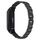 Per Xiaomi Mi Band 4/3 Cinturino universale in metallo con tre perline Full Diamond (nero)