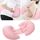 Supporto per la vita incinta Cuscino in cotone Cuscino per traversine laterali Cuscino per addome rimovibile e lavabile (rosa) Supporto per la vita incinta Cuscino in cotone Cuscino per traversine laterali Cuscino per addome rimovibile e lavabile (rosa)