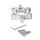 Adattatore hub modificato per gioco di corse Thrustmaster T300RS (argento) Adattatore hub modificato per gioco di corse Thrustmaster T300RS (argento)