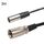 Cavo di bilanciamento Xlrmini Caron maschio a mini maschio per cavo audio per microfono scheda audio 48V, lunghezza: 3 m