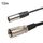 Cavo di bilanciamento Xlrmini Caron maschio a mini maschio per cavo audio per microfono scheda audio 48V, lunghezza: 10 m Cavo di bilanciamento Xlrmini Caron maschio a mini maschio per cavo audio per microfono scheda audio 48V, lunghezza: 10 m