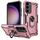Custodia antiurto per Samsung Galaxy S23 5G Warship Armor 2 in 1 (oro rosa) Custodia antiurto per Samsung Galaxy S23 5G Warship Armor 2 in 1 (oro rosa)