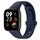 Per cinturino orologio in silicone con bottone a bottone Redmi Watch 3 (blu scuro) Per cinturino orologio in silicone con bottone a bottone Redmi Watch 3 (blu scuro)